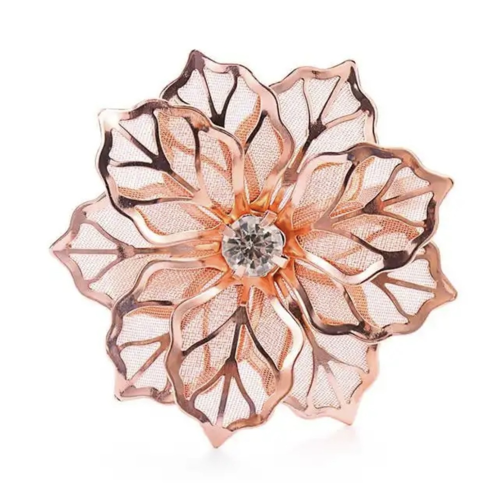 Servilletero mod #7 oro rosa