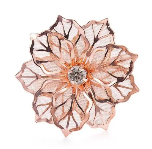 Servilletero mod #7 oro rosa