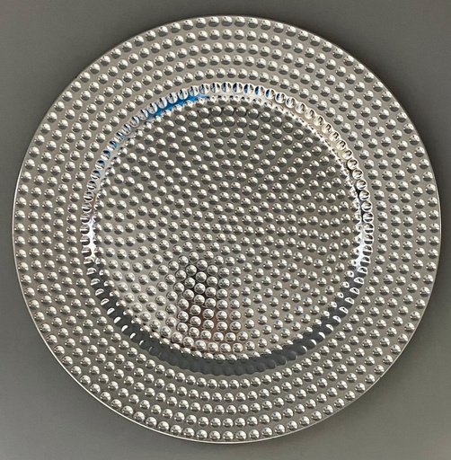 PLATO BASE PLATEADO