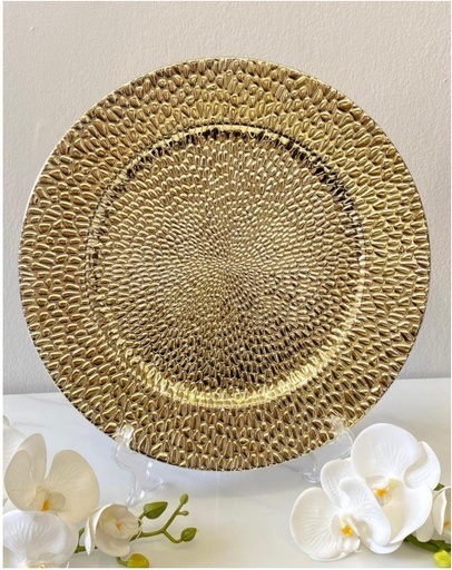 PLATO BASE DORADO